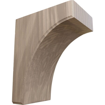 Ekena Millwork 5 1/4"W x 8"D x 10"H Clarksville Bracket, Walnut BKTW05X08X10CVWA